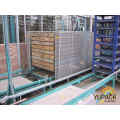 Automatic 3 Strand Chain Conveyor Used for Pallet Transportation